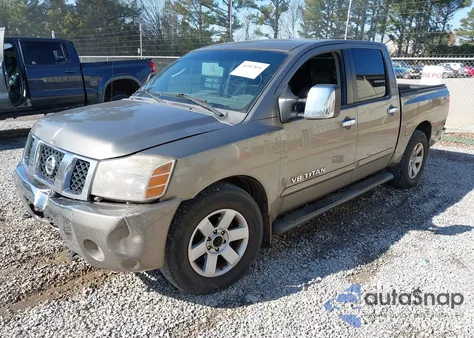 2007 Nissan Titan Le from USA, damaged, VIN 1N6BA07AX7N242082